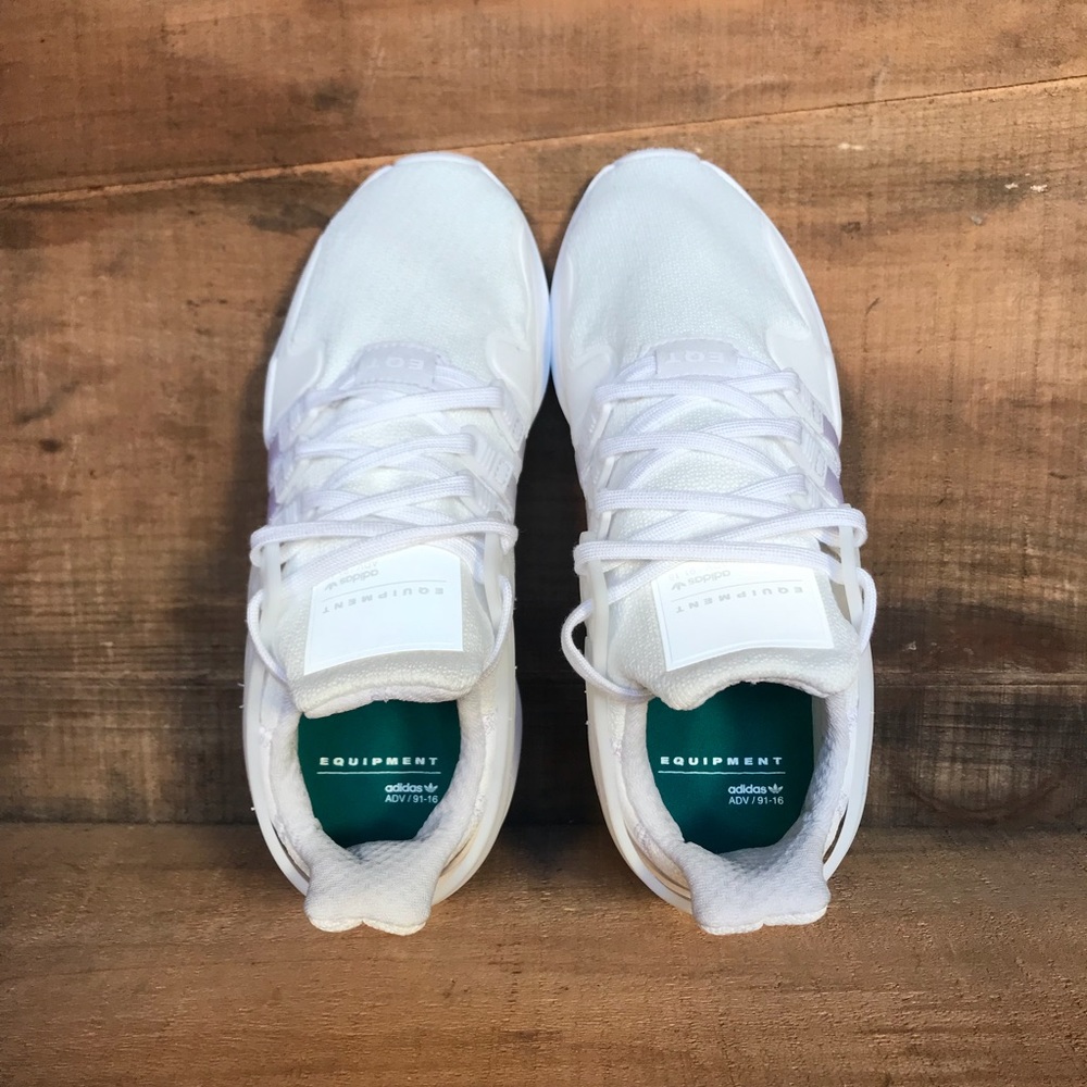 NEW Adidas EQT Support Triple White - Picture 5 of 6